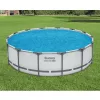 Bestway 29404 telo solare per piscina con film a bolle 427 cm blu