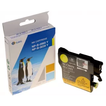 G&G Ninestar cartuccia d'inchiostro gialla compatibile per Brother LC-985Y (260 pagine)