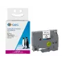 G&G Ninestar nastro in raso compatibile con Brother TZe-R231, 12mm x 4m, rosso