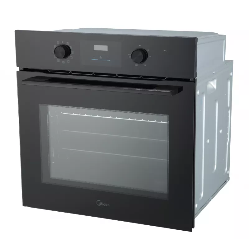 Midea MBO65M80M1-BK forno elettrico da incasso, 70L, display touch, nero