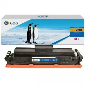 G&G XL Cartuccia toner compatibile con HP 220X (W2203X), Magenta