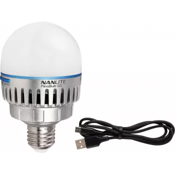 Lampadina LED RGBWW Nanlite PavoBulb 10C, kit da 1 luce (14-1004-1KIT)
