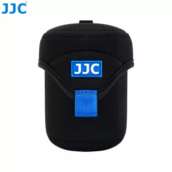 JJC SB6587 custodia deluxe per obiettivi compatti (65x78mm, nera)