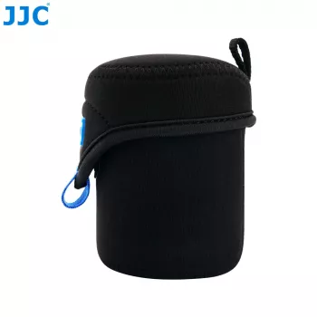 JJC SB6587 custodia deluxe per obiettivi compatti (65x78mm, nera)