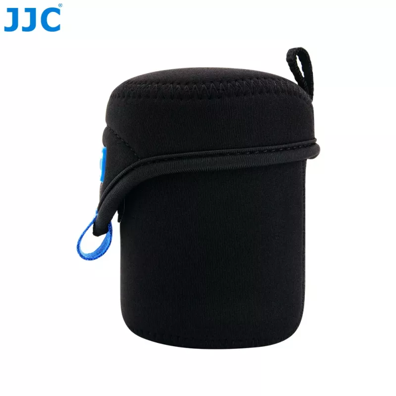JJC SB6587 custodia deluxe per obiettivi compatti (65x78mm, nera)