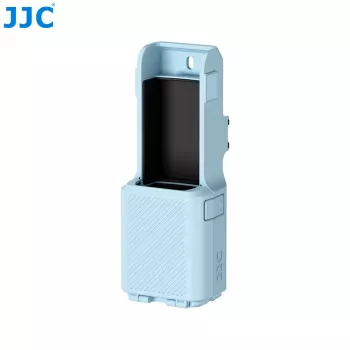 JJC custodia protettiva 2-in-1 e supporto magnetico per DJI Osmo Pocket 4 / 3 - blu
