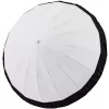 Tessuto riflettente Godox DPU-130BS argento/nero per ombrello parabolico