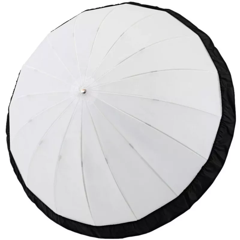Tessuto riflettente Godox DPU-130BS argento/nero per ombrello parabolico