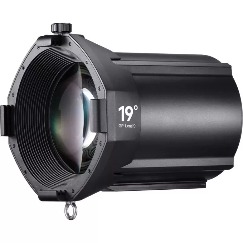 Accessorio di proiezione Godox GP19K 19° con 6 gobo per luci LED S30/S60