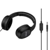 Cuffie gaming over-ear AWEI GM-6 con microfono, jack 3,5 mm con filo, driver 40 mm, nero