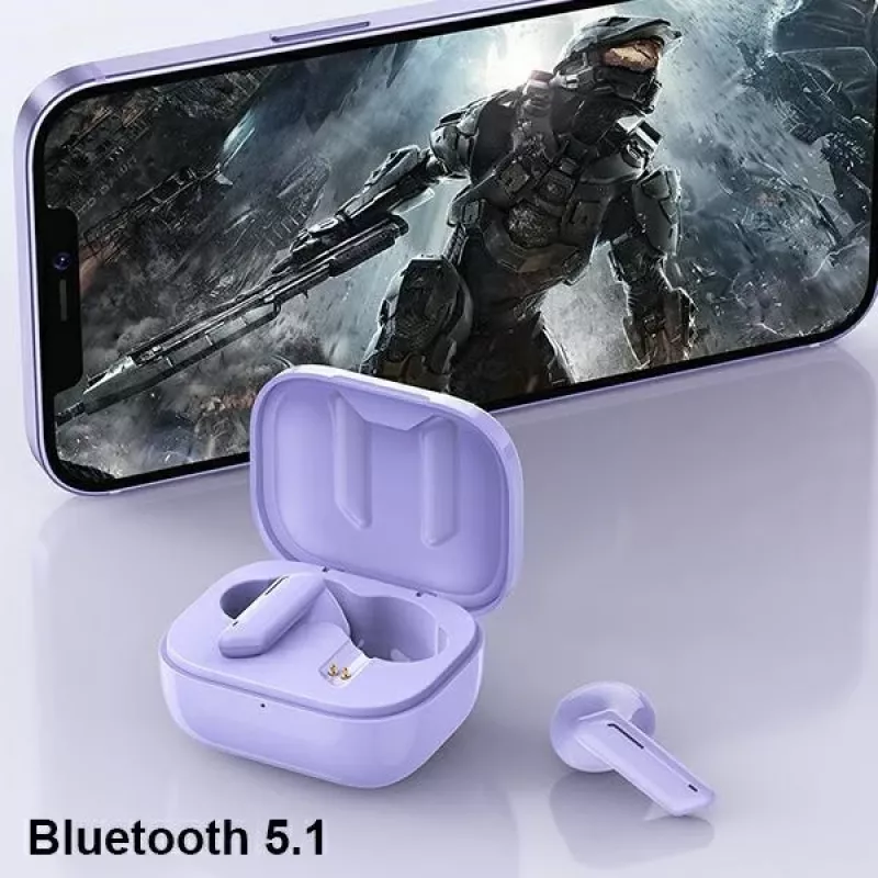 Auricolari True Wireless Stereo AWEI T36 TWS+ Bluetooth 5.1 con custodia di ricarica - verde