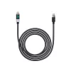 Cavo ORICO LDC2L USB-C a Lightning con indicatore LED di potenza, PD 29W, 480 Mbps, 1,5 m, nero