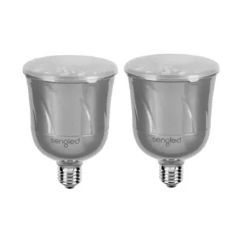 Set Sengled Pulse argento - Lampadina LED smart con altoparlante Bluetooth JBL, confezione da 2