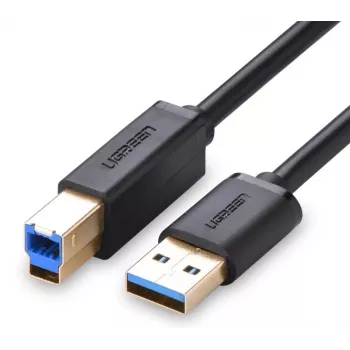 UGREEN US210 cavo USB 3.0 Type-A su Type-B 1m nero