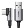 UGREEN US284 cavo USB-A su USB-C ad angolo, 3A, 3m, nero