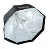 Godox SB-UBW95 softbox ombrello ottagonale 95cm con attacco Bowens, interno argentato, diffusori e borsa da trasporto