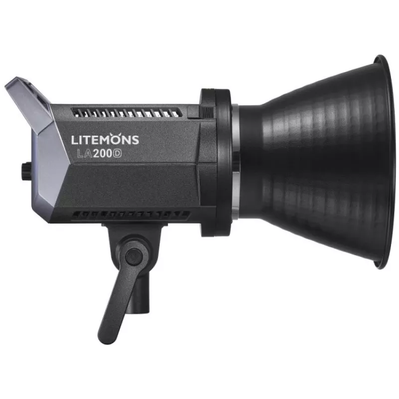Godox Litemons LA200D K2 set monolight LED luce diurna a 2 luci con softbox, stativi e borsa da trasporto