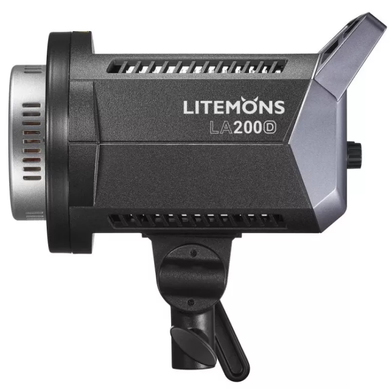Godox Litemons LA200D K2 set monolight LED luce diurna a 2 luci con softbox, stativi e borsa da trasporto