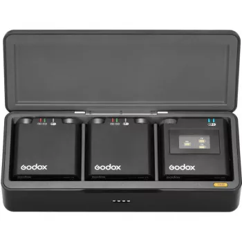 Godox Virso M2 sistema microfonico wireless 2,4 GHz per registrazioni