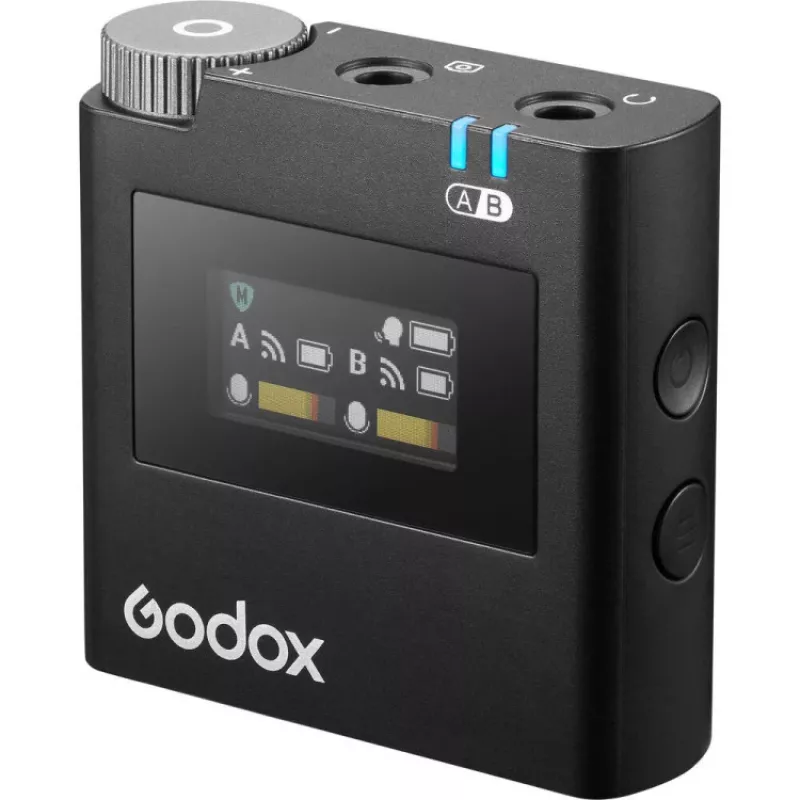 Godox Virso M2 sistema microfonico wireless 2,4 GHz per registrazioni