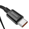 Baseus CATYS-C01 cavo di ricarica rapida USB-C su USB-C 100W PD 2m nero