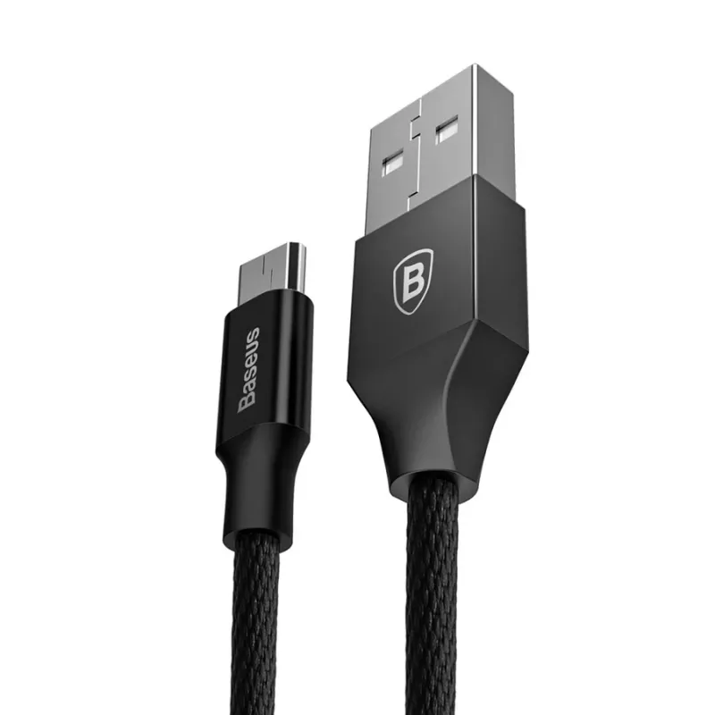 Baseus Yiven cavo USB-A su Micro-USB 1,5 m 2 A nero