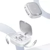 USAMS Cavo di ricarica retrattile 3-in-1 con custodia - USB-A a USB-C/Lightning/Micro USB, 60W, argento