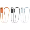 USAMS ZB360 Cinturino per cellulare regolabile 1,08-2,08 m arancione