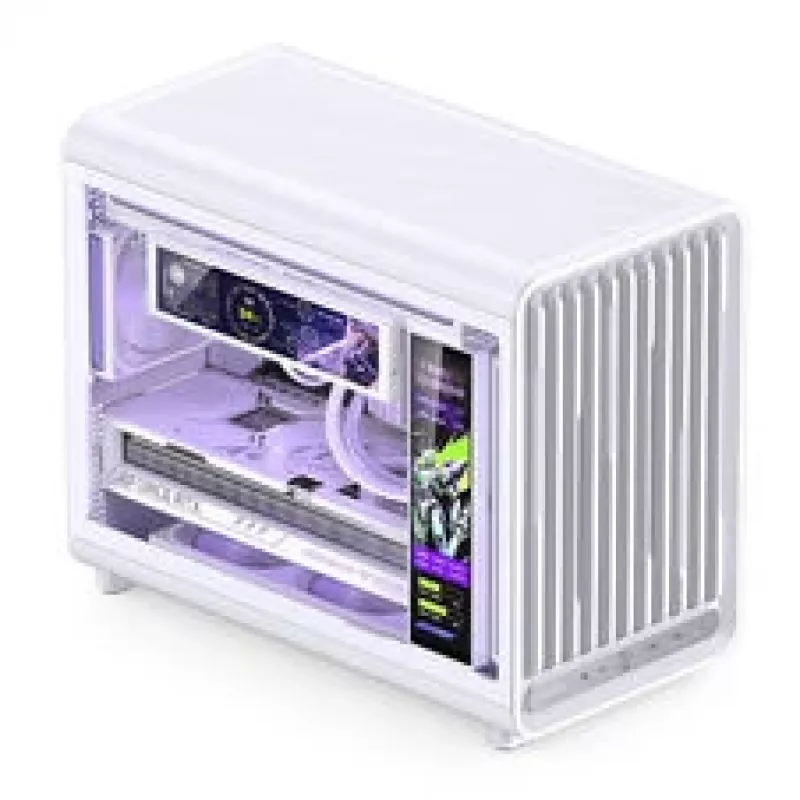Display IPS Jonsbo DS916 bianco da 9,16 pollici con montaggio su case