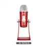 Microfono a condensatore USB BOYA BY-PM700R con pattern omnidirezionale, cardioide, a figura di otto e stereo, uscita cuffie 3,5 mm, controllo del volume, tasto di mute e treppiede da tavolo integrato