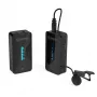 BOYA BY-XM6-S1 sistema microfonico wireless 2,4GHz con microfono lavalier per fotocamere, smartphone e computer