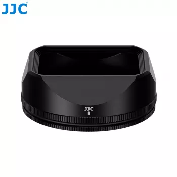 Set paraluce e tappo JJC LH-JXF23F28 per Fujifilm XF 23mm/27mm F2.8 R WR - nero
