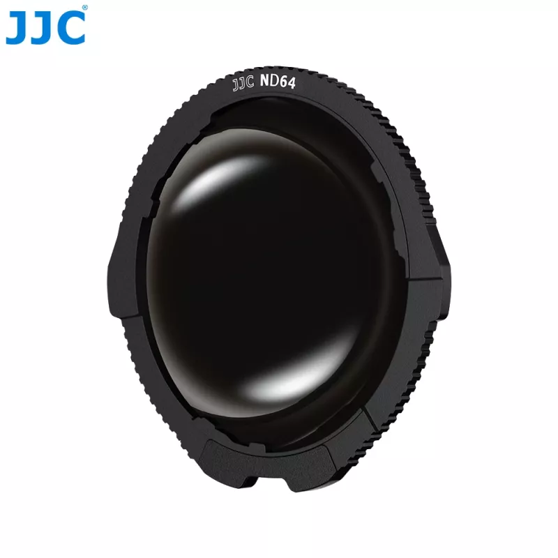 JJC TLP-X5ND64 Filtro ND64 confezione da 2 per Insta360 X5, vetro temperato, multistrato