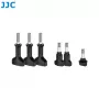 Set di viti a testa zigrinata JJC SK-6 M5 per action cam (confezione da 6, nero)