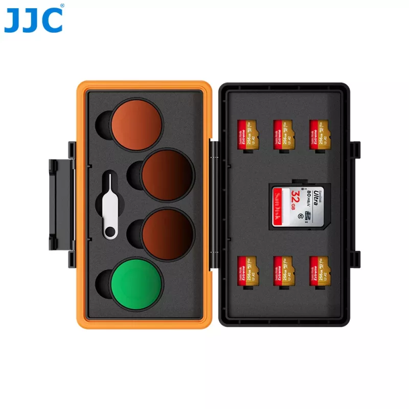 JJC JCR-NOST Custodia per filtri e schede di memoria per DJI Osmo Nano