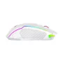 Redragon M914W-RGB NIX Mouse gaming wireless, 5000 DPI, Bianco