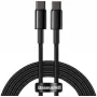 Cavo USB-C a USB-C Baseus Tungsten Gold 100W PD 2m nero