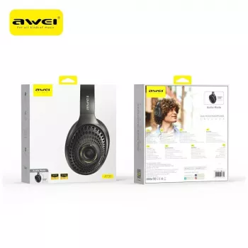 AWEI AT30 Bluetooth 6.0 Cuffie wireless, Nero