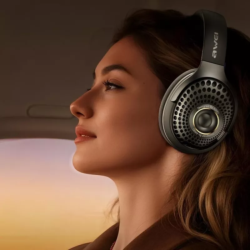 AWEI AT30 Bluetooth 6.0 Cuffie wireless, Nero