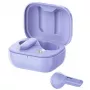 Auricolari TWS+ Bluetooth 5.1 AWEI T36 con dock di ricarica - viola
