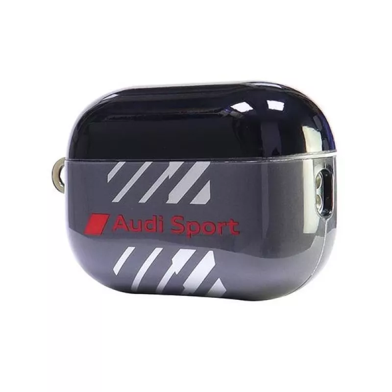 Audi IML Sport Custodia per AirPods Pro 2, Nero AUS-IMLAPP2-RSQ/D1-BK