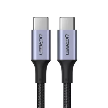 Cavo UGREEN USB-C a USB-C 100W 5A nero 1,5m