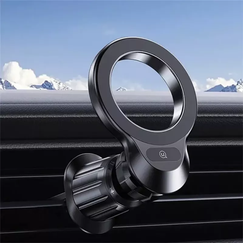 USAMS supporto magnetico universale per bocchette di aerazione auto ZJ75 - nero