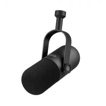 BOYA BY-DM500 microfono dinamico cardioide - XLR, tutto in metallo, per canto, podcasting, esibizioni dal vivo
