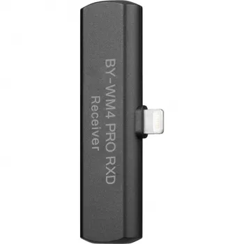 BOYA BY-WM4 PRO RXD ricevitore microfonico wireless 2,4GHz per dispositivi iOS Lightning