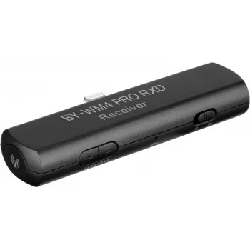 BOYA BY-WM4 PRO RXD ricevitore microfonico wireless 2,4GHz per dispositivi iOS Lightning