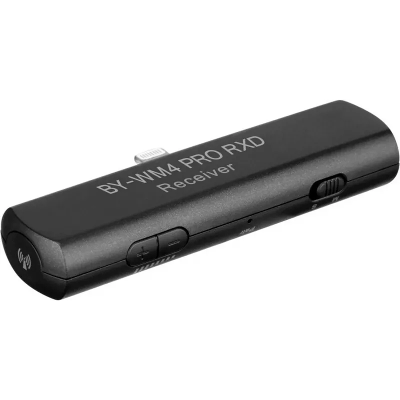 BOYA BY-WM4 PRO RXD ricevitore microfonico wireless 2,4GHz per dispositivi iOS Lightning