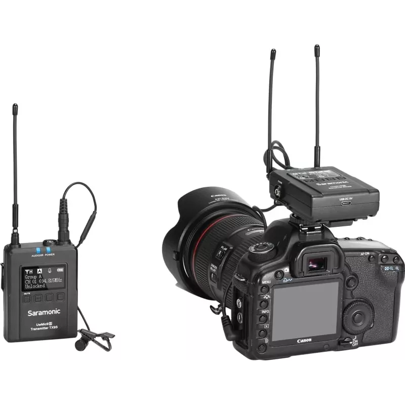 Saramonic UWMIC9S KIT1 sistema microfonico lavalier wireless