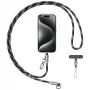 USAMS SJ746 cavo di ricarica con lanyard per cellulare USB-C a Lightning 30W 1,2 m nero