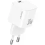 USAMS JO Series CC262 alimentatore USB-C GaN 30W con cavo USB-C 1 m - bianco